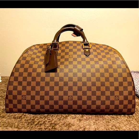 Louis Vuitton Damier Ebene Ribera Gm in Brown